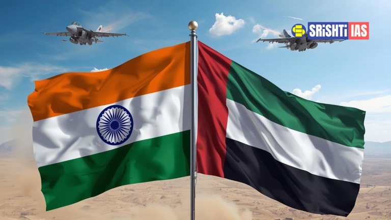 India–UAE joint military exercise Desert Cyclone II focusing on urban warfare and interoperability