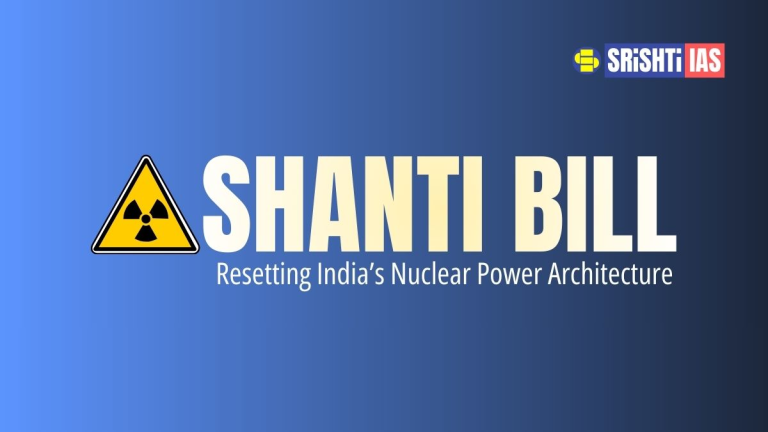 India nuclear power programme reform under SHANTI Bill for clean energy transition