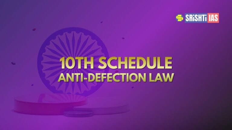 Anti-defection law- tenth schedule-indian-constitution