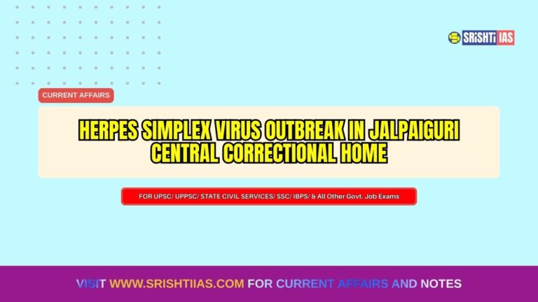 Herpes Simplex Virus Outbreak in Jalpaiguri Central Correctional Home