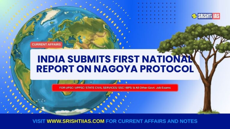 India Submits First National Report on Nagoya Protocol