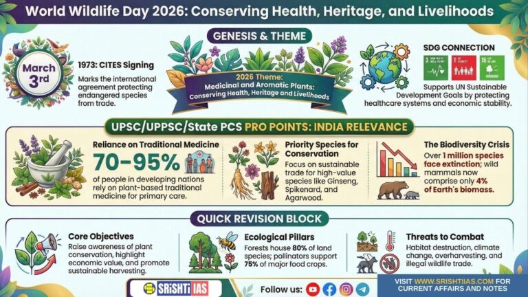World Wildlife Day 2026 Theme, Significance, and Wildlife Protection Laws in India