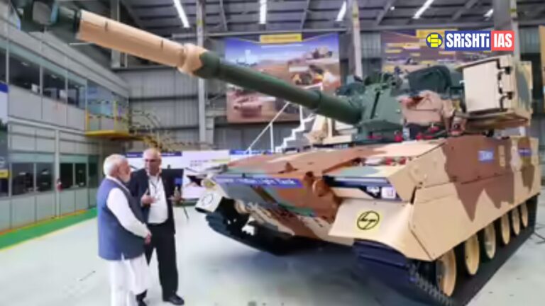 India showcased the indigenous Zorawar light tank and TEJASTRA