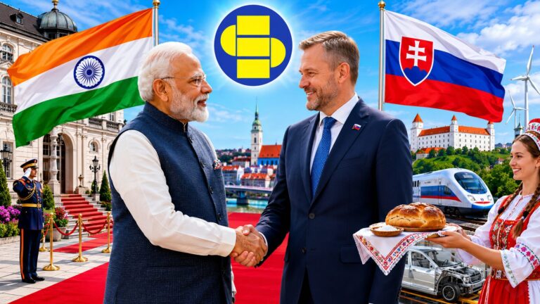 Prime Minister Narendra Modi Slovakia Visit