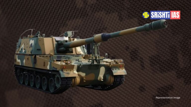 K9 Vajra-T self-propelled howitzer