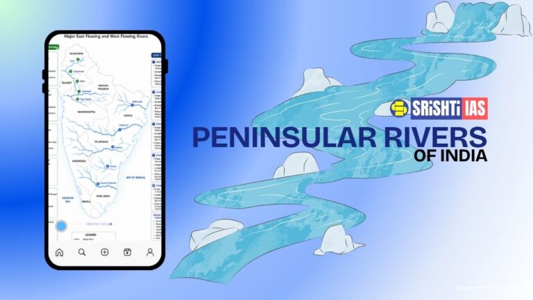 Peninsular Rivers of India upsc