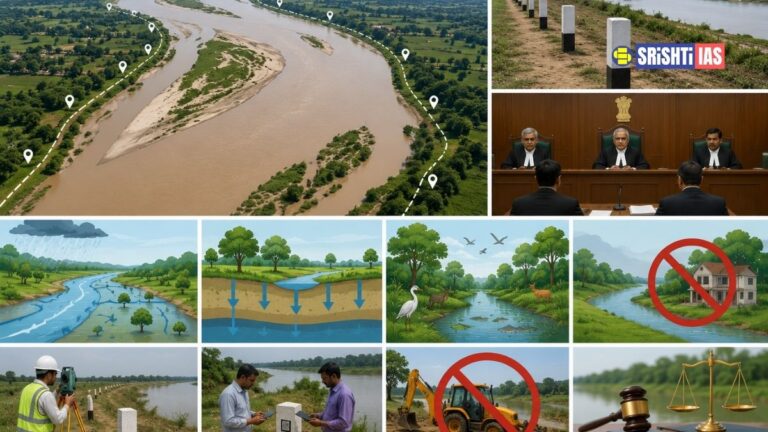 Demarcation of Ganga River Floodplain Zone in UP NGT Report 2026